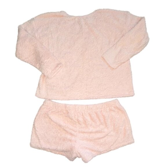 Lauren Conrad Intimates Cozy Shorts Sleeve Set-Pink-XL-NWT - Picture 7 of 7